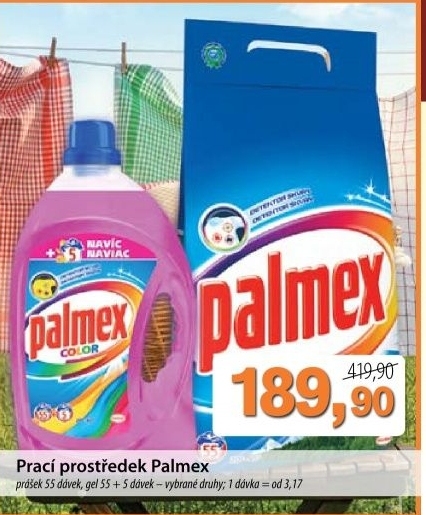 Praci prasek palmex