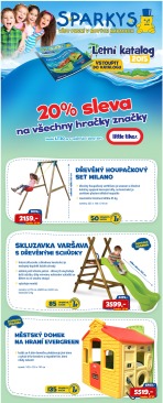 akční leták Sparkys 20.7.2015-24.7.2015