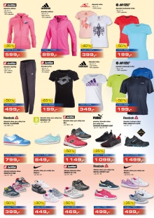 akční leták Sportisimo 23.7.2015-12.8.2015