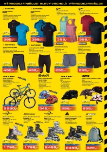 akční leták Sportisimo 23.7.2015-12.8.2015