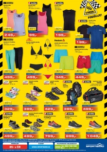 akční leták Sportisimo 23.7.2015-12.8.2015