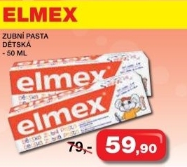 Pasta na zuby detska elmex