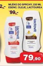 Mleko telove do sprchy lactovit