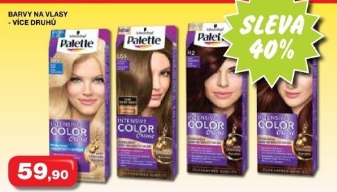 Barva na vlasy palette schwarzkopf