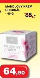 Krem pletovy mandlovy regina