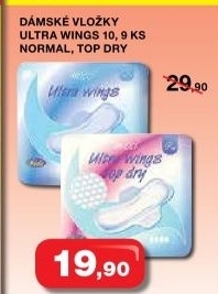 Vlozky damske ultra wings micci