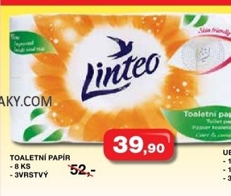 Toaletni papir 3vrstvy linteo
