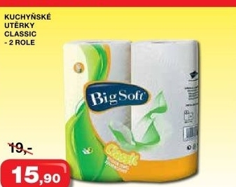 Uterky kuchynske classic big soft