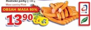 Parky hosticke maso uzeniny pisek