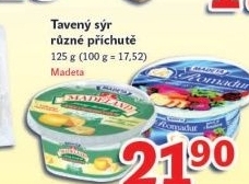 Syr taveny madeta
