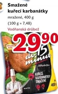 Karbanatky kureci smazene vodnanske kure