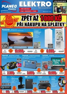 akční leták Planeo Elektro 29.7.2015-4.8.2015