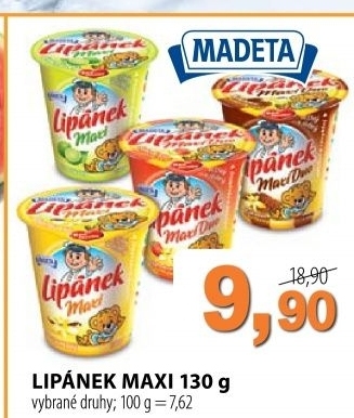 Dezert lipanek maxi madeta
