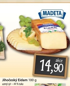 Syr eidam uzeny jihocesky madeta