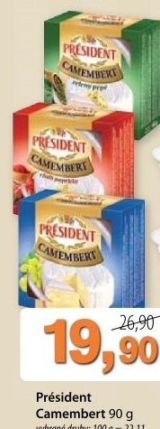 Syr camembert president