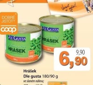 Hrasek dle gusta