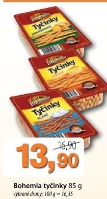 Tycinky bohemia chips