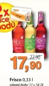 Pivo ochucene frisco