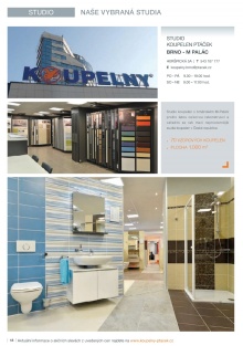 akční leták KOUPELNY Ptáček 1.9.2014-31.8.2015