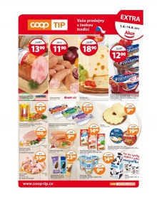 akční leták COOP 1.8.2015-14.8.2015