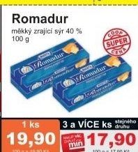 Syr romadur madeta
