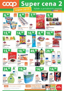 akční leták COOP 5.8.2015-11.8.2015