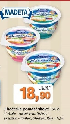 Tradicni pomazankove jihoceske madeta