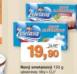Syr taveny novy smetanovy zeletava