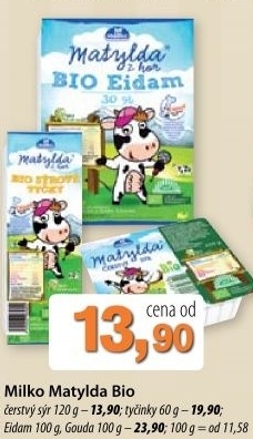 Syr cerstvy bio matylda milko
