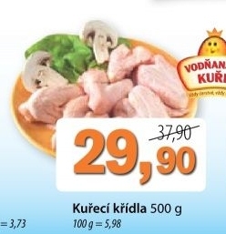 Kridla kureci mrazena vodnanske kure