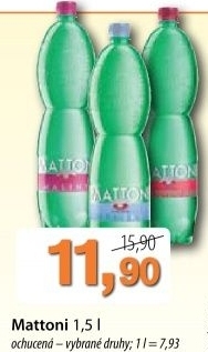 Voda ochucena mattoni