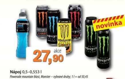 Napoj energeticky powerade