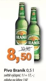 Pivo svetle vycepni 10 branik
