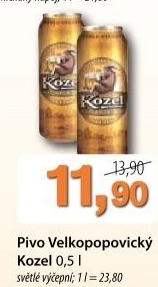 Pivo svetle vycepni 10 velkopopovicky kozel