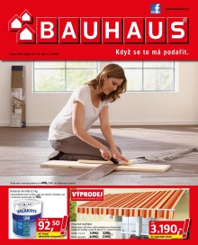 akční leták BAUHAUS 7.8.2015-3.9.2015