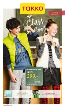 akční leták Takko Fashion 6.8.2015-16.8.2015