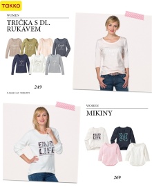 akční leták Takko Fashion 1.8.2015-31.8.2015