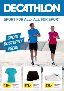 akční leták Decathlon 10.8.2015-31.8.2015