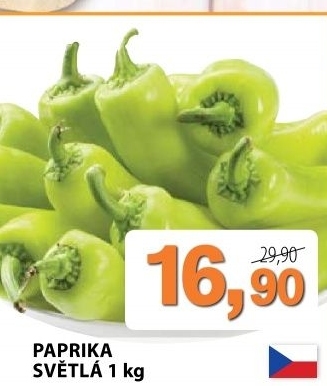 Paprika svetla
