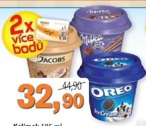 Zmrzlina v kelimku oreo