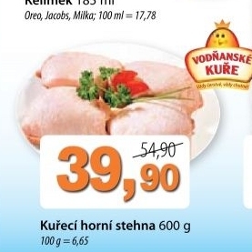 Stehna kureci horni mrazena vodnanske kure