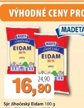 Syr eidam jihocesky 30 madeta