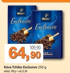 Kava mleta exclusive tchibo