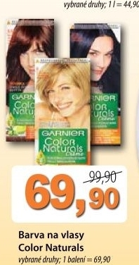 Barva na vlasy color naturals garnier