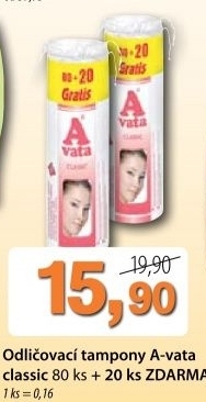 Odlicovaci tampony a vata
