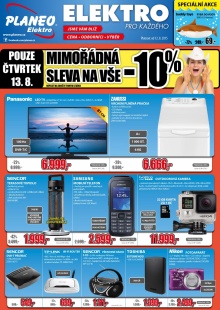akční leták Planeo Elektro 12.8.2015-18.8.2015