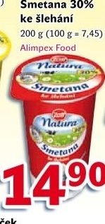 Smetana ke slehani 30 natura zott