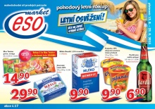 akční leták ESO MARKET 12.8.2015-23.8.2015