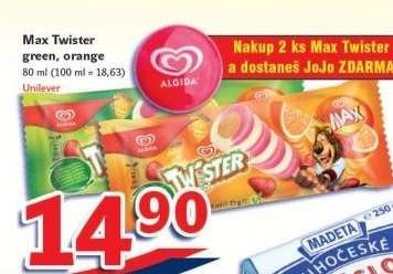 Nanuk twister algida