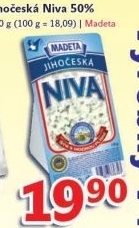 Syr niva jihoceska madeta